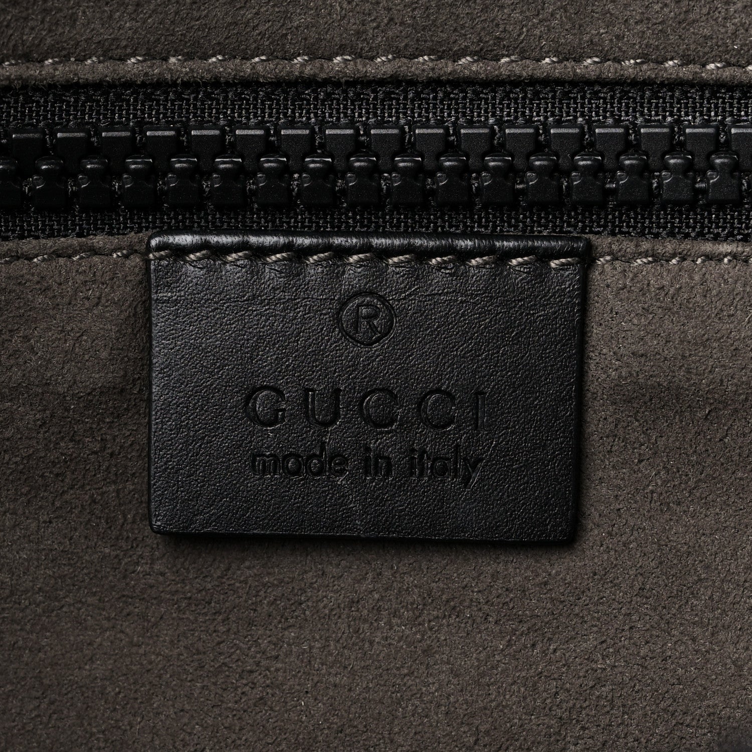 Gucci GG Supreme Monogram Belt Bag Black 6 of 9