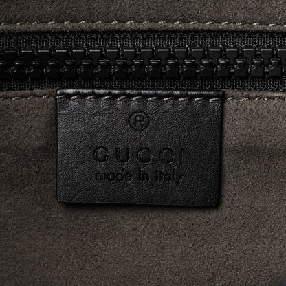 Gucci GG Supreme Monogram Belt Bag Black 6 of 9