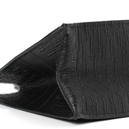 Christian Dior Oblique Calfskin Embossed Large Book Tote Black 10 of 16