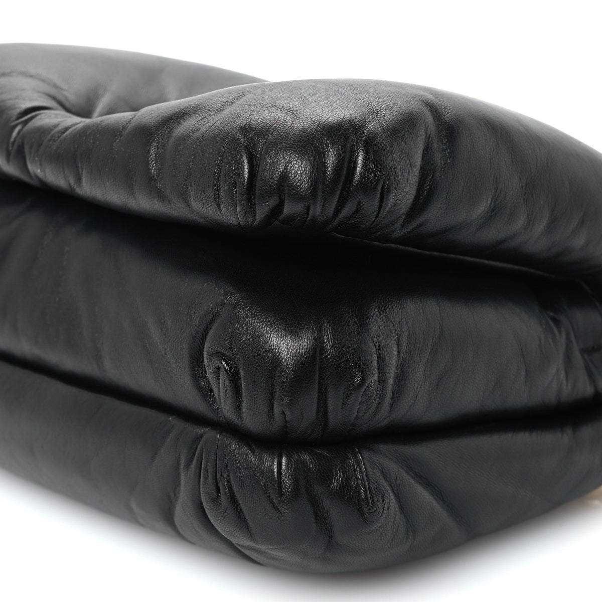 Loewe Lambskin Small Goya Puffer Bag Black 10 of 10