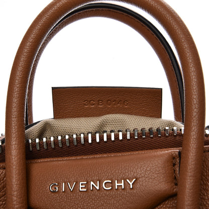 Givenchy Sugar Goatskin Mini Antigona Caramel 7 of 7