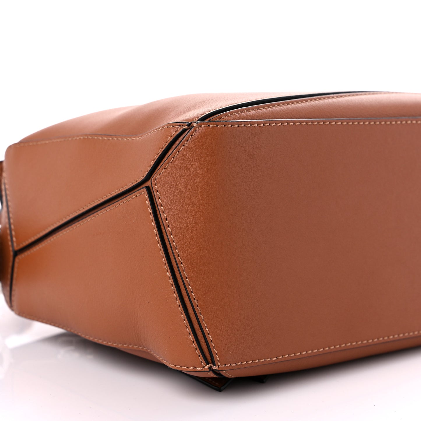 Calfskin Small Puzzle Bag Tan