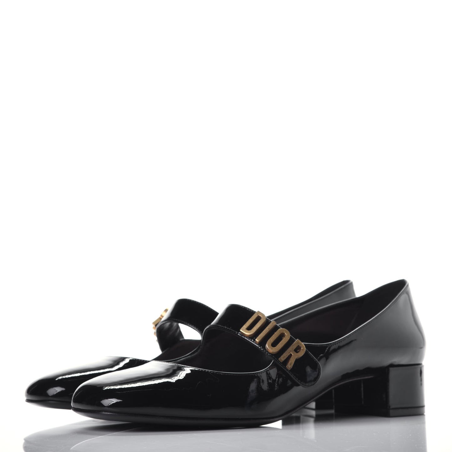 Patent Baby-D Ballet Pumps 41.5 Black
