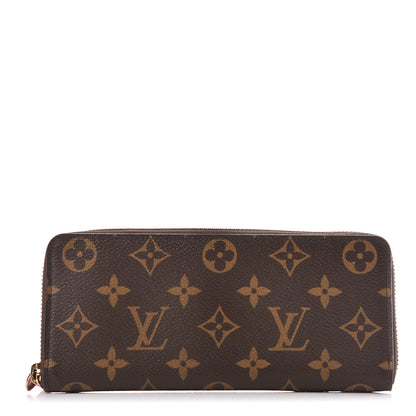 Louis Vuitton Monogram Clemence Wallet Fuchsia 1 of 8