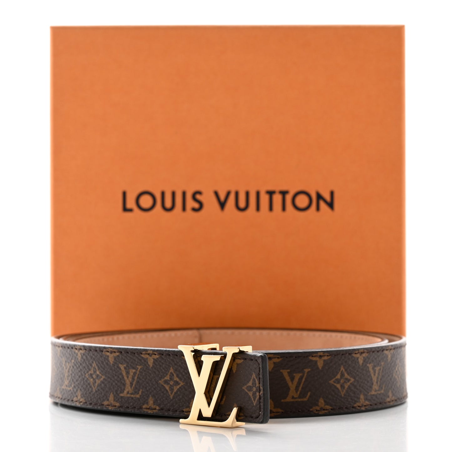 Mini Monogram 25mm LV Initiales Belt 95 38