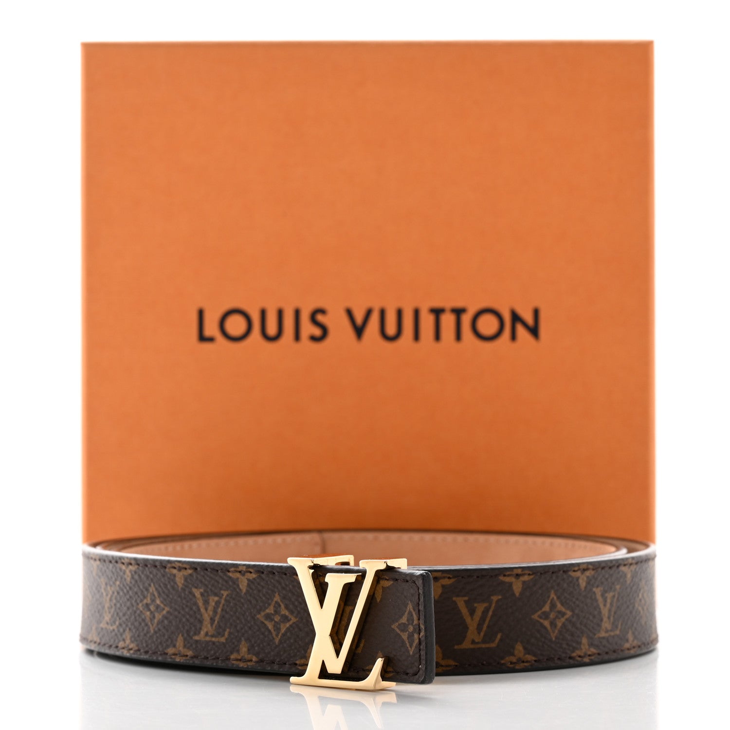 Louis Vuitton Mini Monogram 25mm LV Initiales Belt 95 38 12 of 12