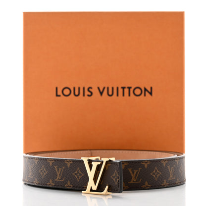 Louis Vuitton Mini Monogram 25mm LV Initiales Belt 95 38 12 of 12