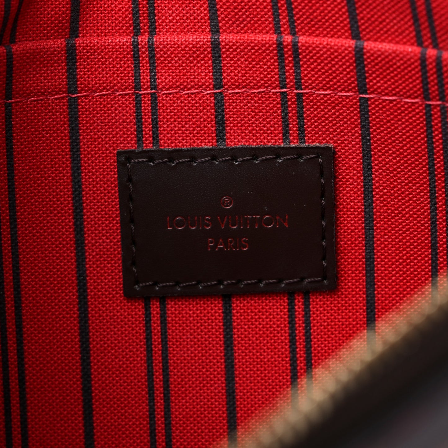 Damier Ebene Neverfull MM GM Pochette