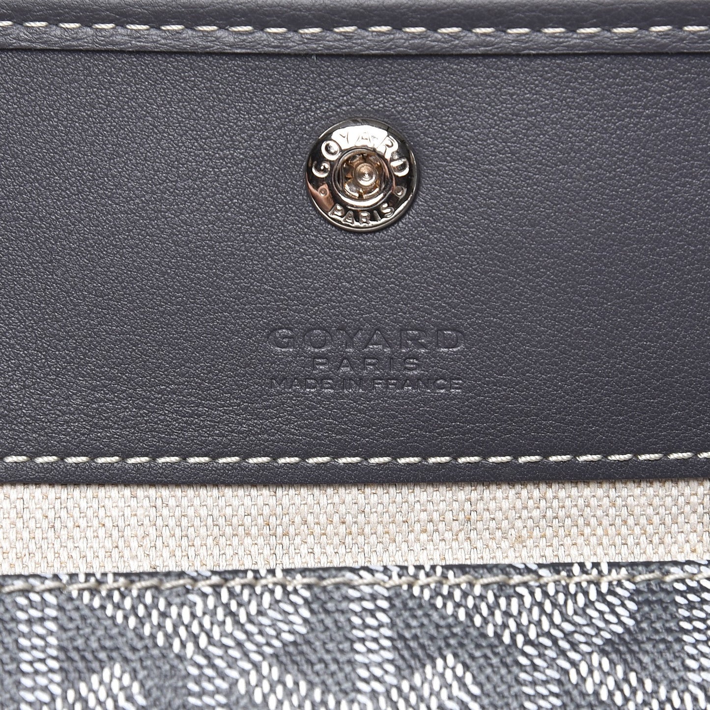 Goyardine Pouch Grey