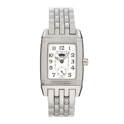 Jaeger-LeCoultre JAEGER-LE COULTRE Stainless Steel Diamond 25mm Reverso Gran Sport Duoface Manual Winding Watch 296.8.74 1 of 6