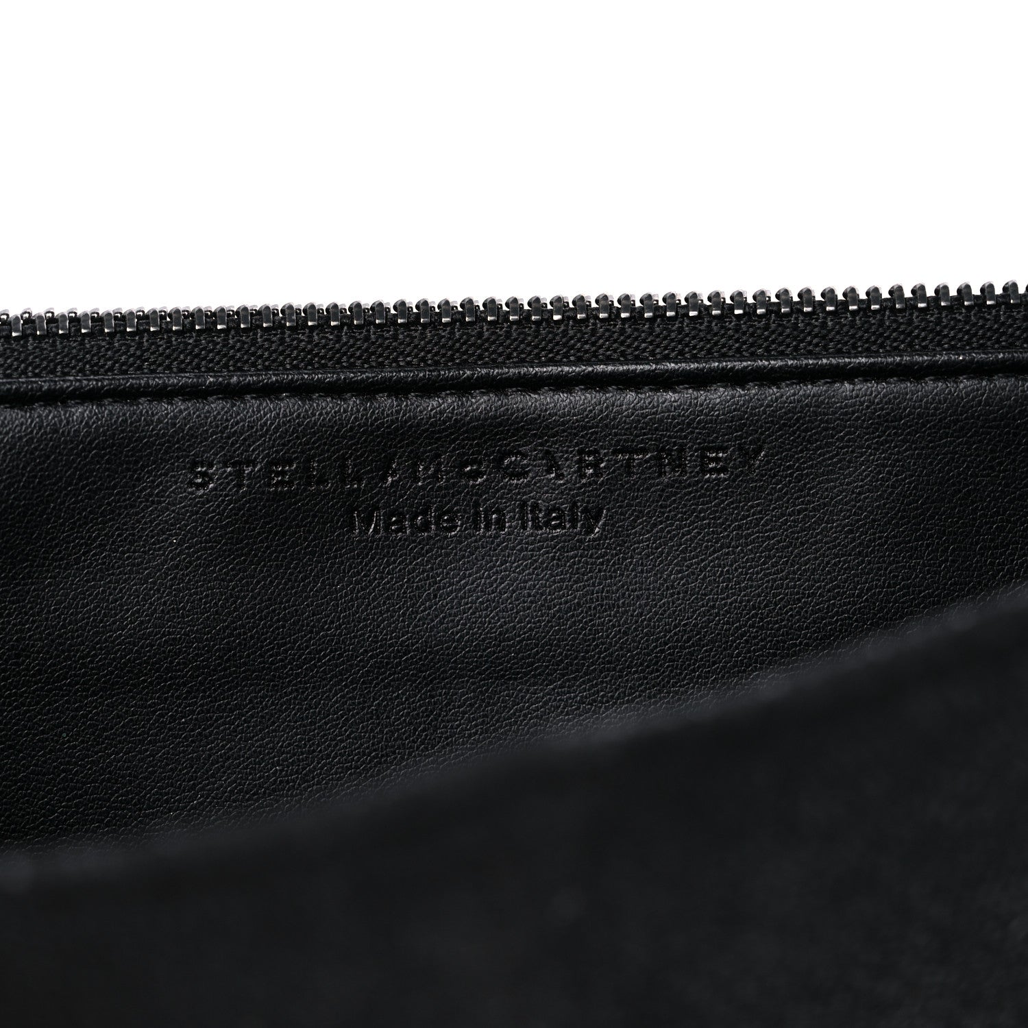 Stella McCartney Shaggy Deer Falabella Wallet Black 6 of 9