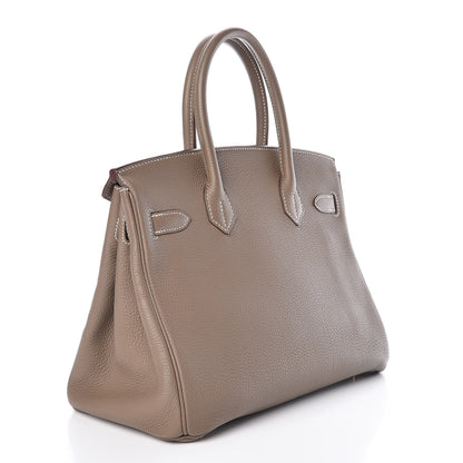 Hermes Togo Birkin 30 Etoupe 3 of 38