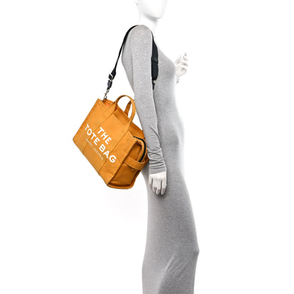 Marc Jacobs Cotton Canvas Medium The Traveler Tote Bag Sunflower 2 of 13