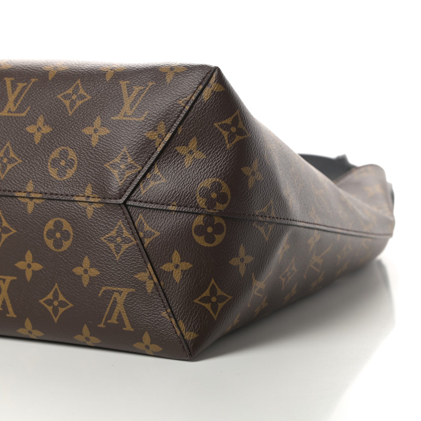 Monogram Flower Hobo Black