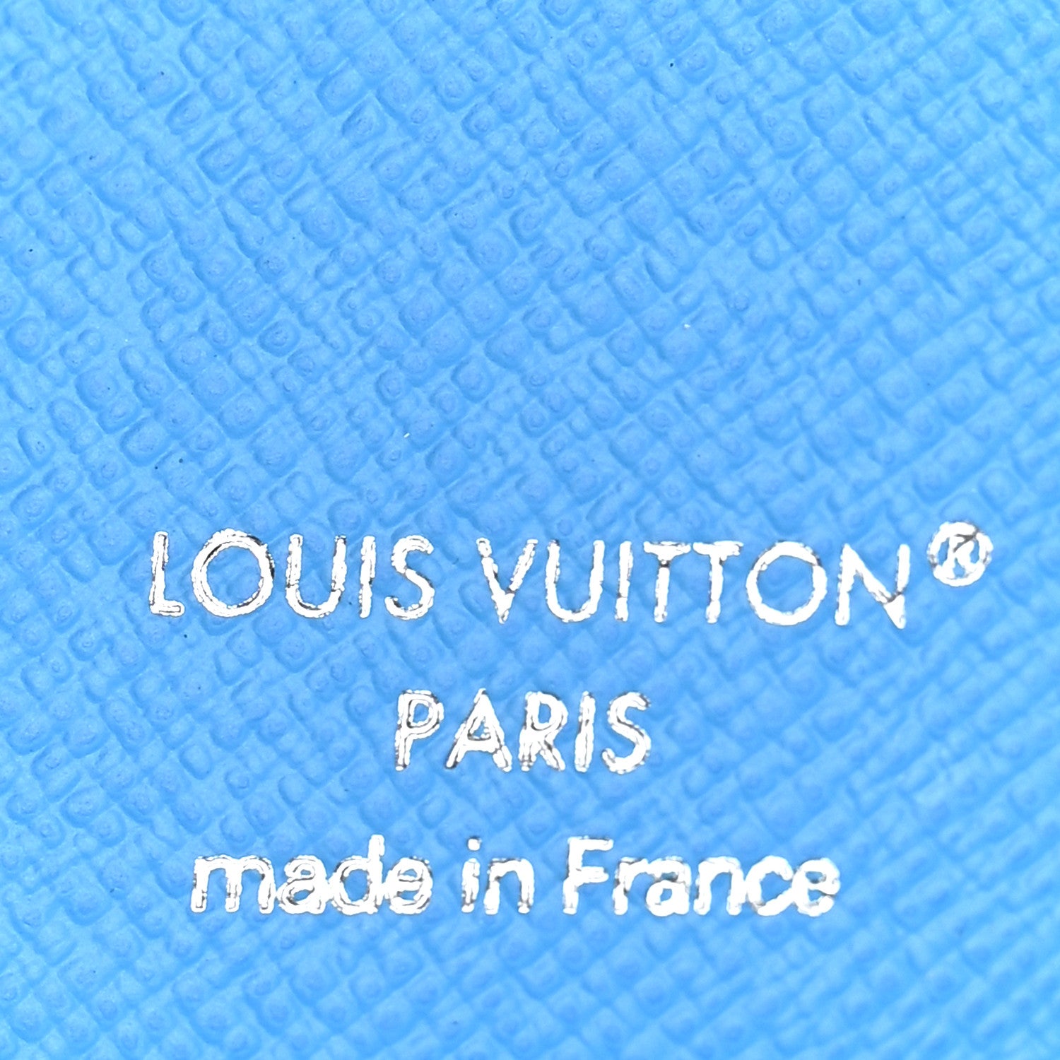 Louis Vuitton Monogram Sports Passport Cover Pool Blue 6 of 7