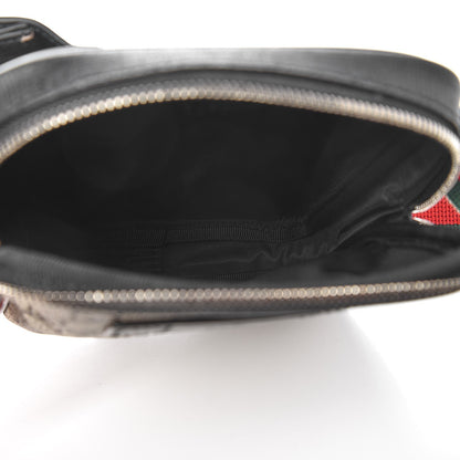 Gucci GG Supreme Monogram Web Belt Bag Black 5 of 8