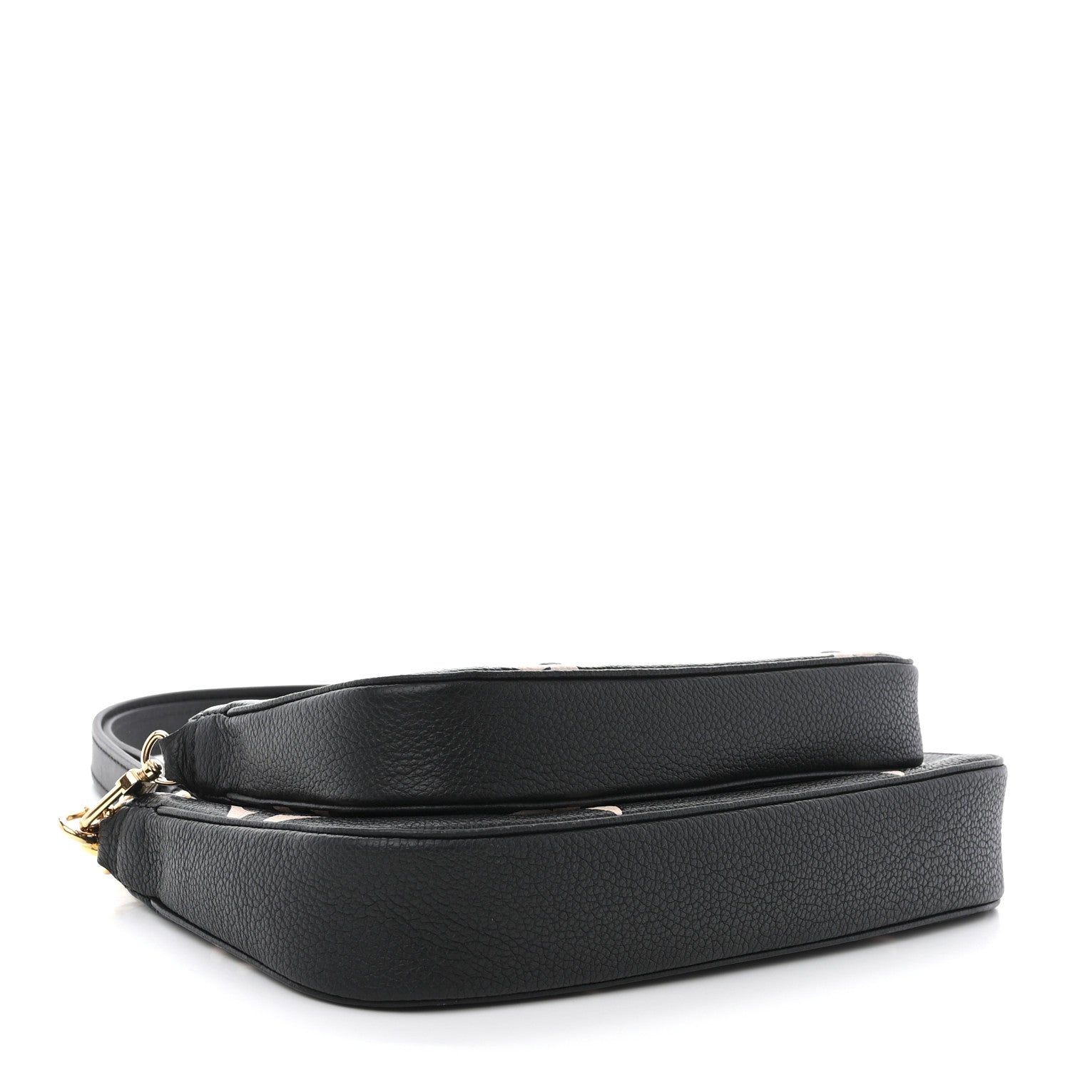 Louis Vuitton Empreinte Monogram Giant Multi Pochette Accessories Black Beige 4 of 10