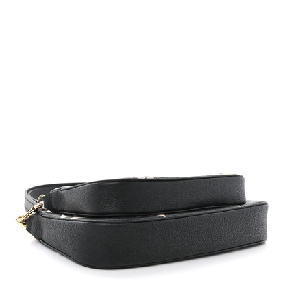 Louis Vuitton Empreinte Monogram Giant Multi Pochette Accessories Black Beige 4 of 10