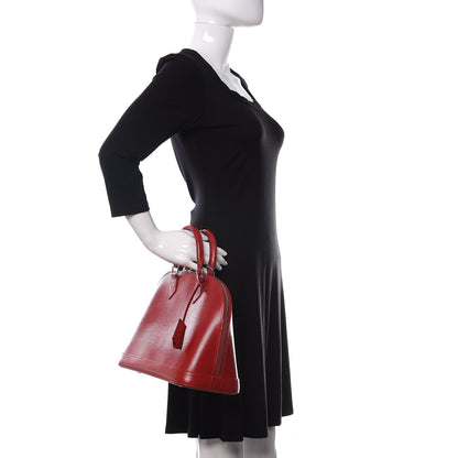 Louis Vuitton Epi Alma PM Carmine 2 of 9