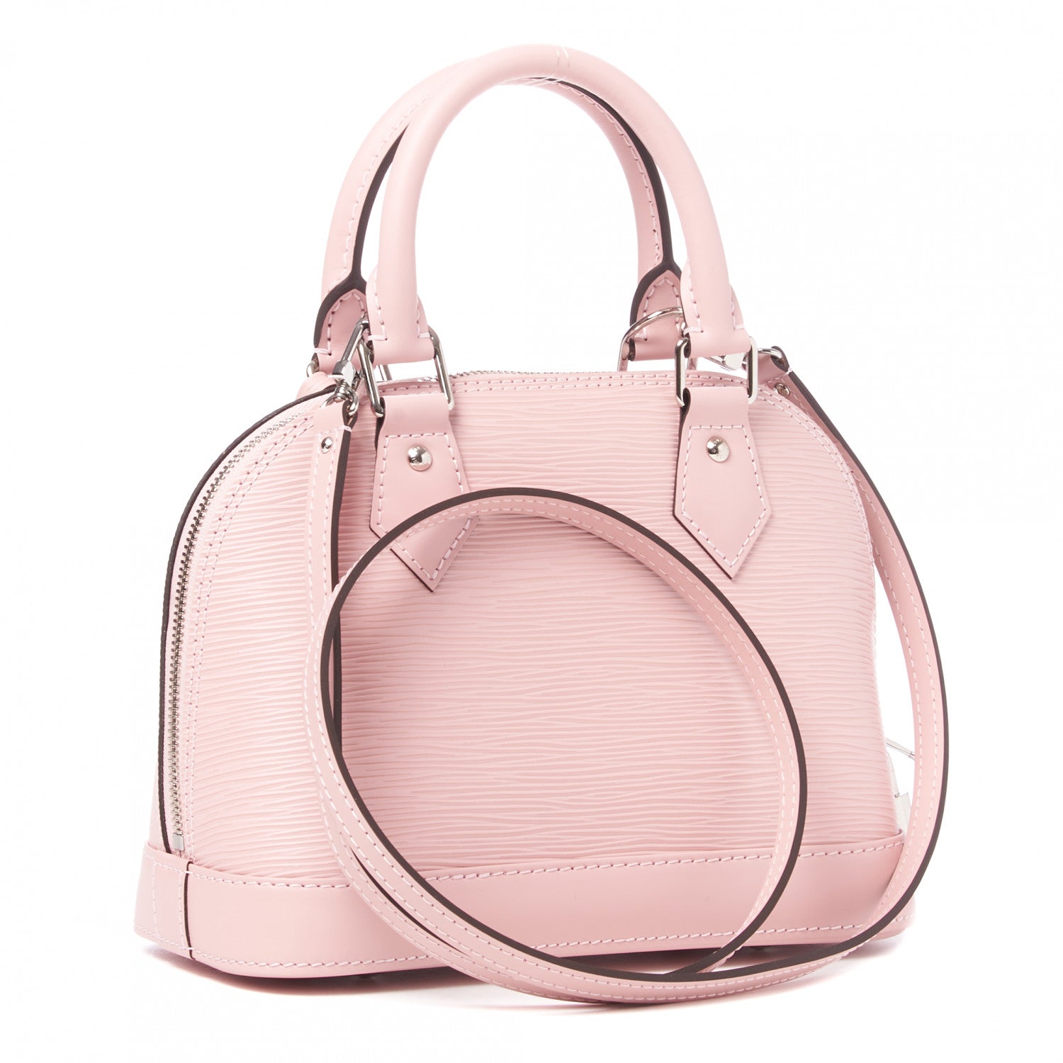 Louis Vuitton Epi Alma BB Rose Ballerine 2 of 7