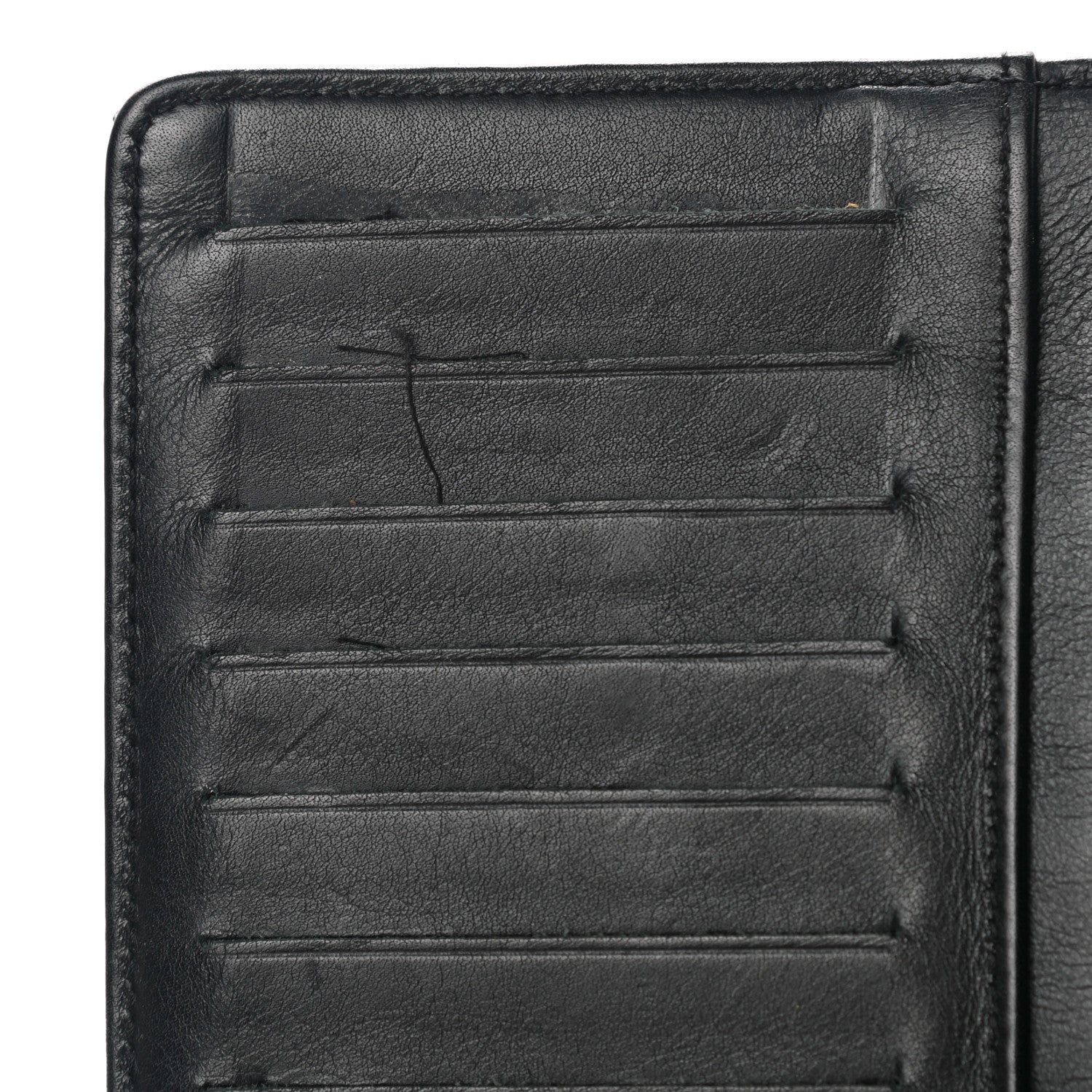 Chanel Patent Quilted Brilliant Yen Wallet Black 9 of 12