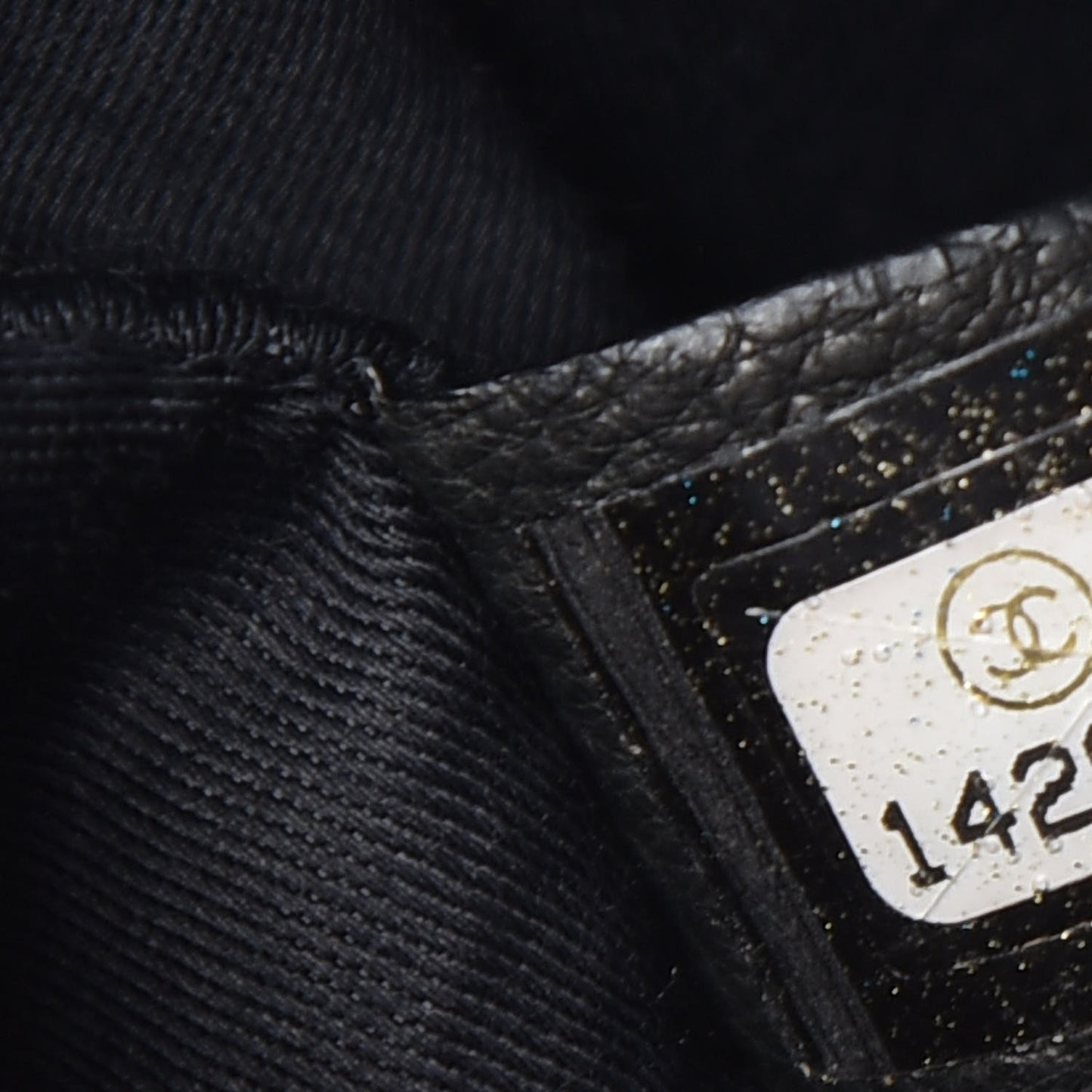 Lambskin Quilted Extra Mini Flap Black