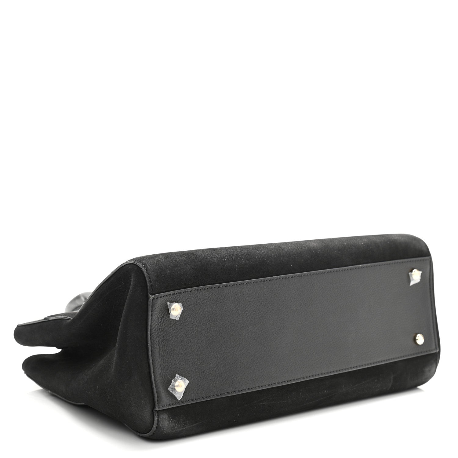 Chanel Grained Calfskin Suede Small Neo Executive Shopper Tote Black 4 of 12