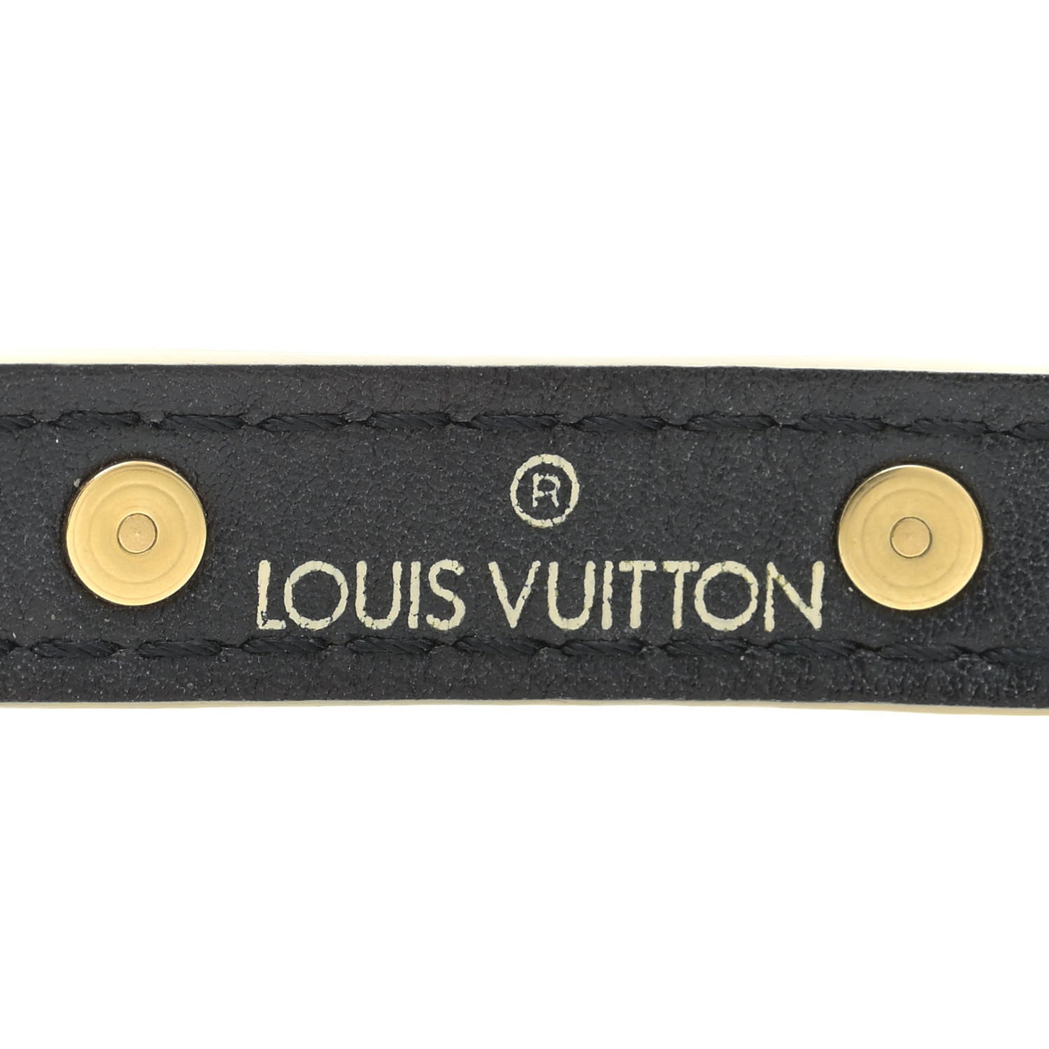 Louis Vuitton Suhali Double Tour Bracelet Black 6 of 7