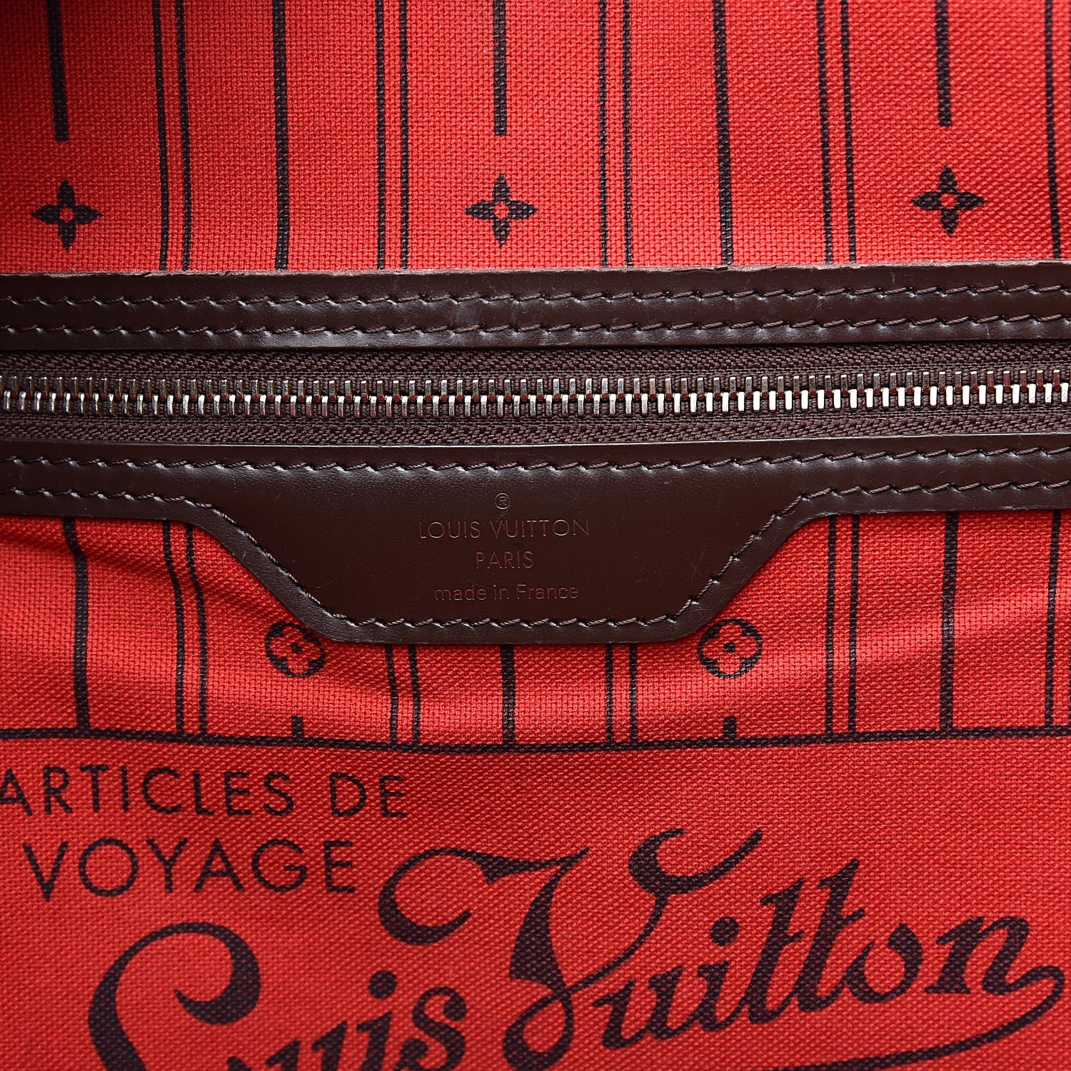 Louis Vuitton Damier Ebene Neverfull GM 6 of 23