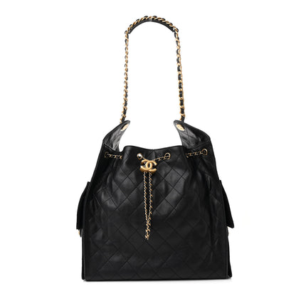 Chanel Caviar Quilted Medium Chanel 25 Handbag Black 1 of 12