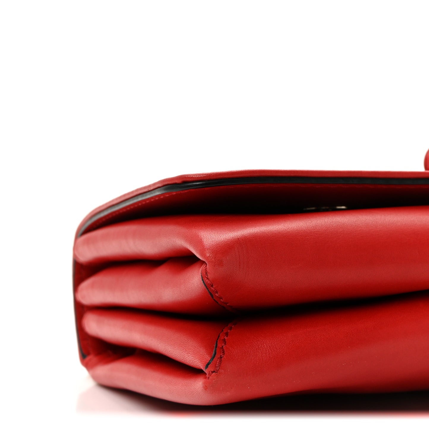 Nappa Va Va Voom Large Shoulder Bag Red