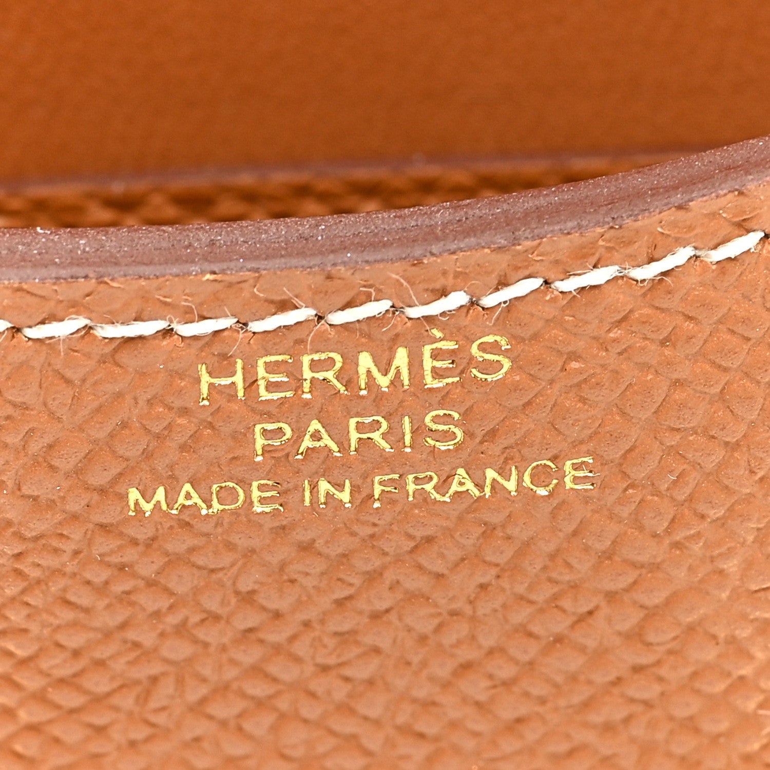 Hermes Epsom Constance Slim Wallet Gold 7 of 8