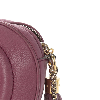 Gucci Cellarius Calfskin Mini Soho Chain Bag Peonia Flower 14 of 16