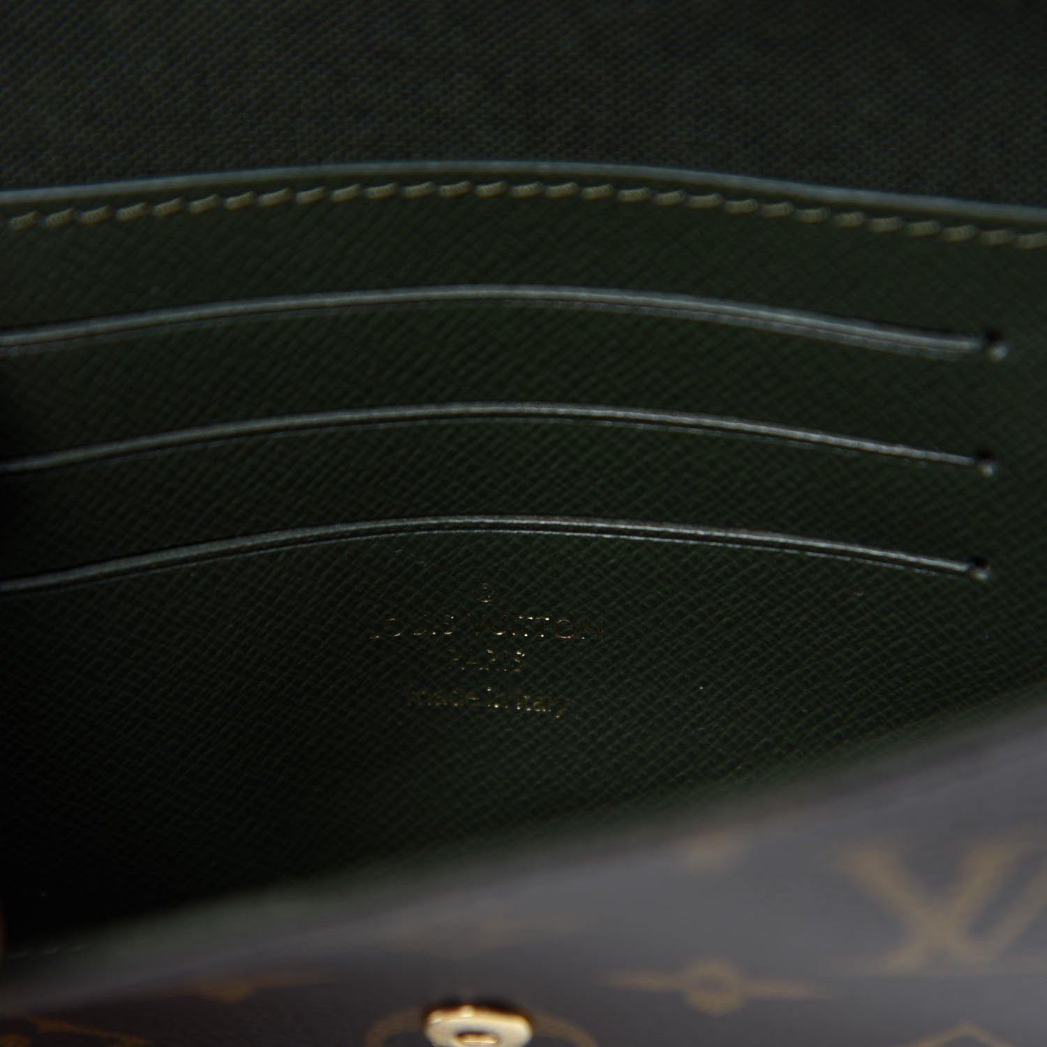 Louis Vuitton Monogram Felicie Strap & Go Felicie Pochette Kaki 6 of 6