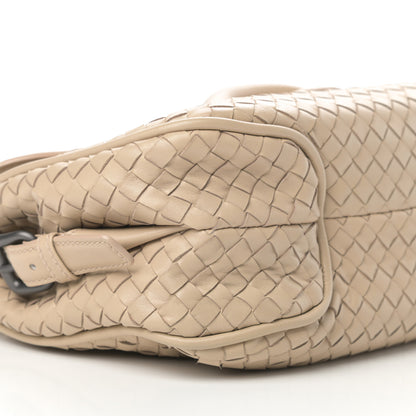 Bottega Veneta Nappa Intrecciato Rialto Shoulder Bag Nude 9 of 11