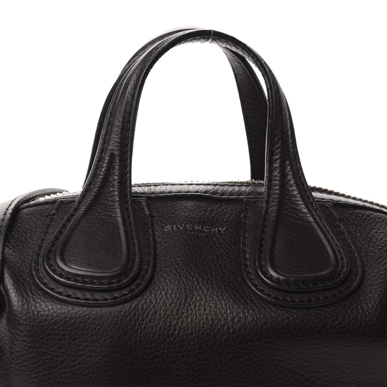 Givenchy Waxed Calfskin Micro Nightingale Dark Brown 10 of 10