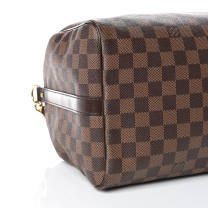 Louis Vuitton Damier Ebene Speedy Bandouliere 35 9 of 10