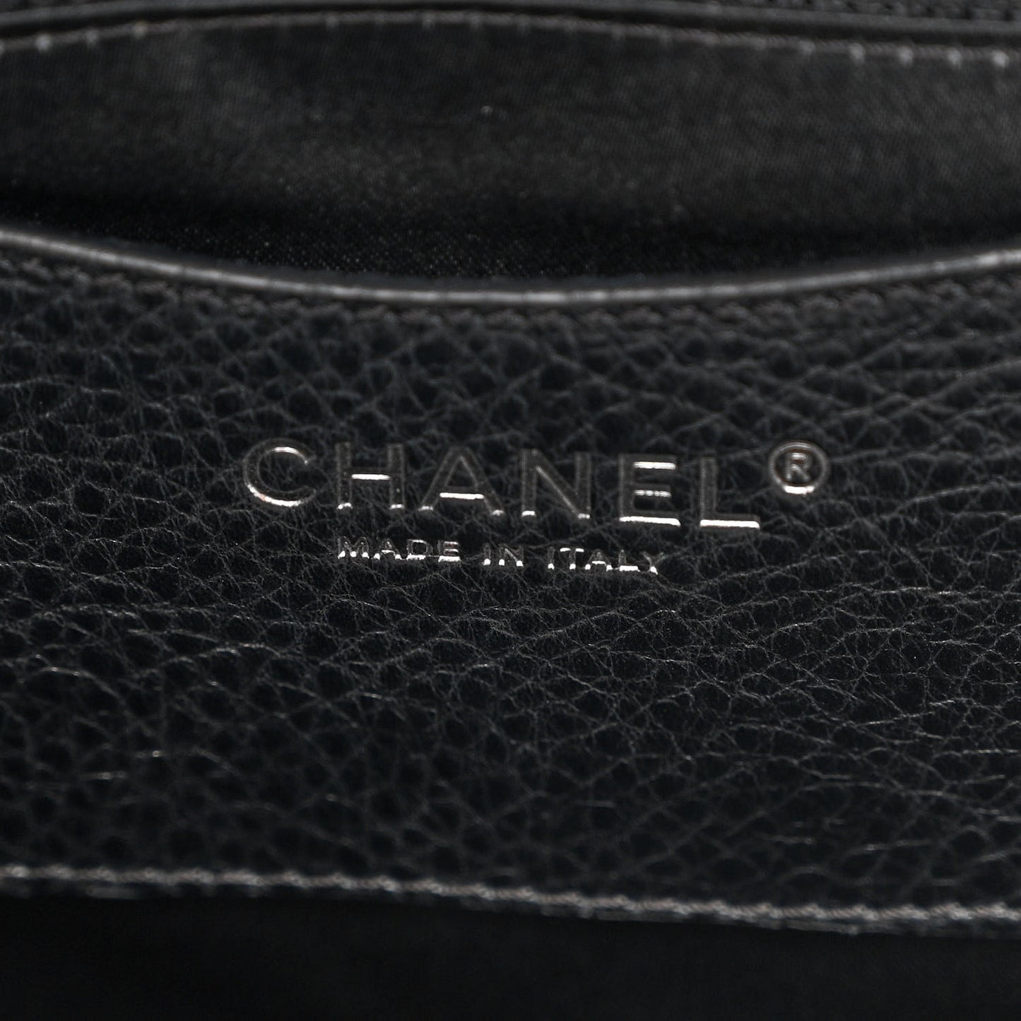 Glazed Calfskin Large On The Road Tote Black