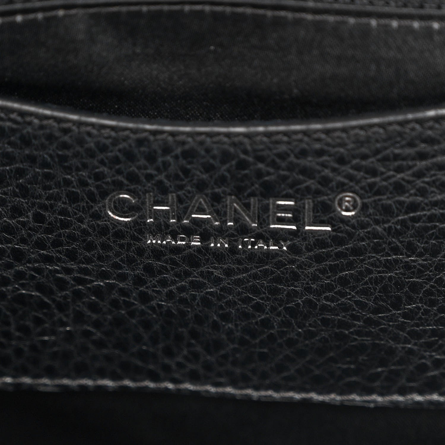 Chanel Glazed Calfskin Large On The Road Tote Black 7 of 11