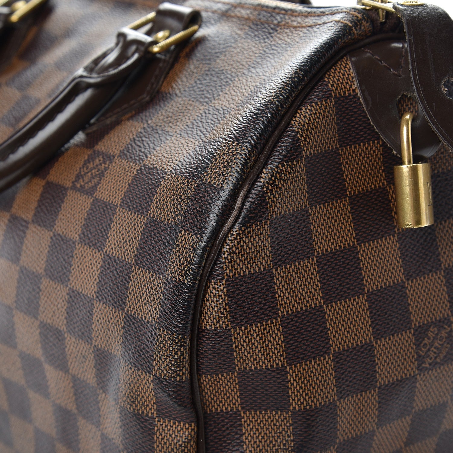 Louis Vuitton Damier Ebene Speedy 30 13 of 19