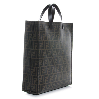 Fendi Zucca Spalmati Special Shopping Tote Tobacco 3 of 9