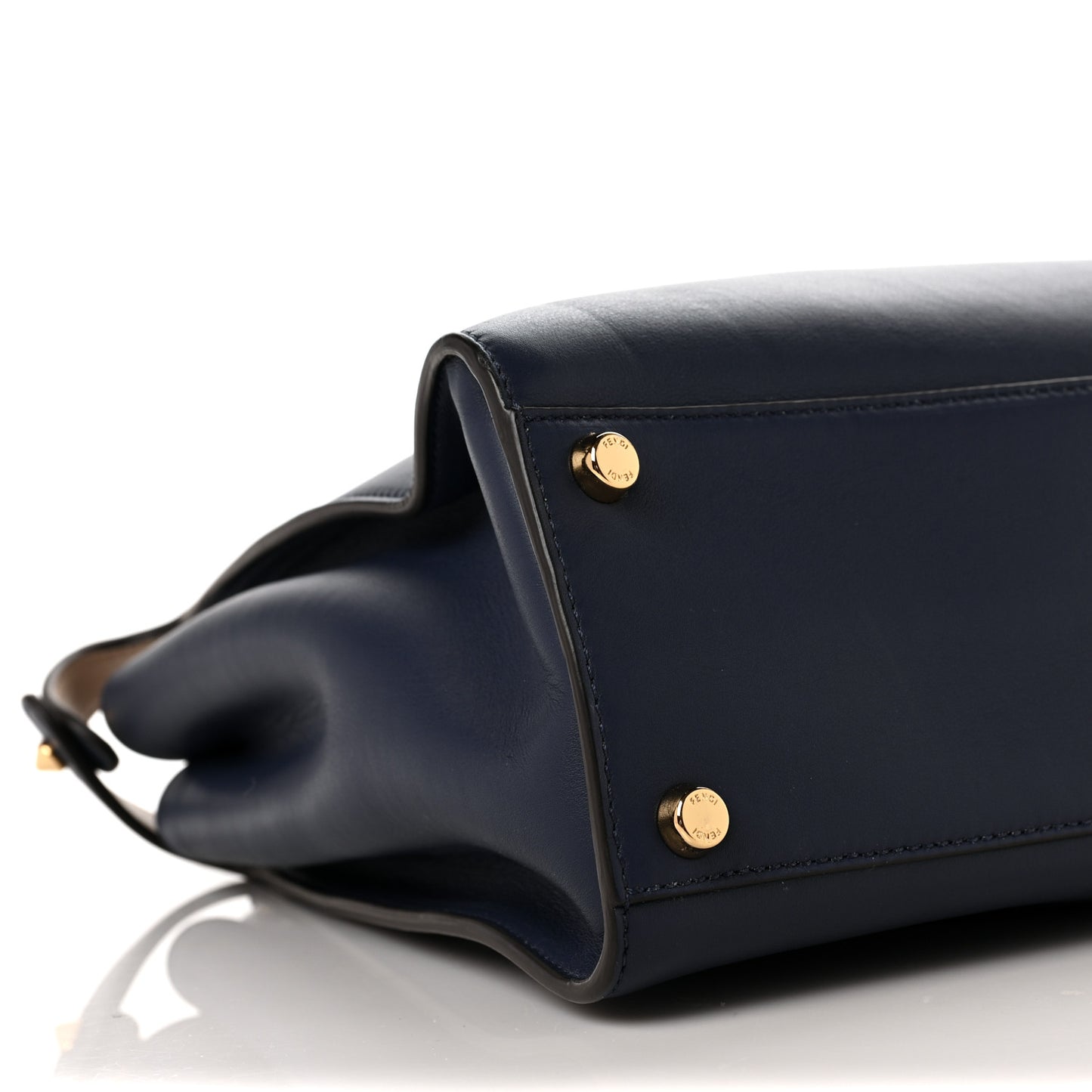 Vitello Large Peekaboo Iconic Essentially Satchel Blue