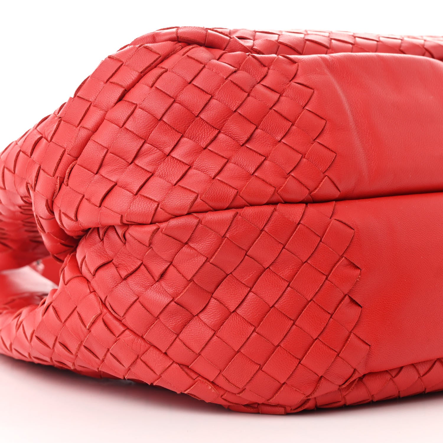Bottega Veneta Nappa Intrecciato Medium Campana Hobo Red 9 of 10