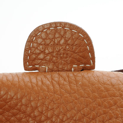 Hermes Taurillon Clemence Evelyne III PM Gold 7 of 8