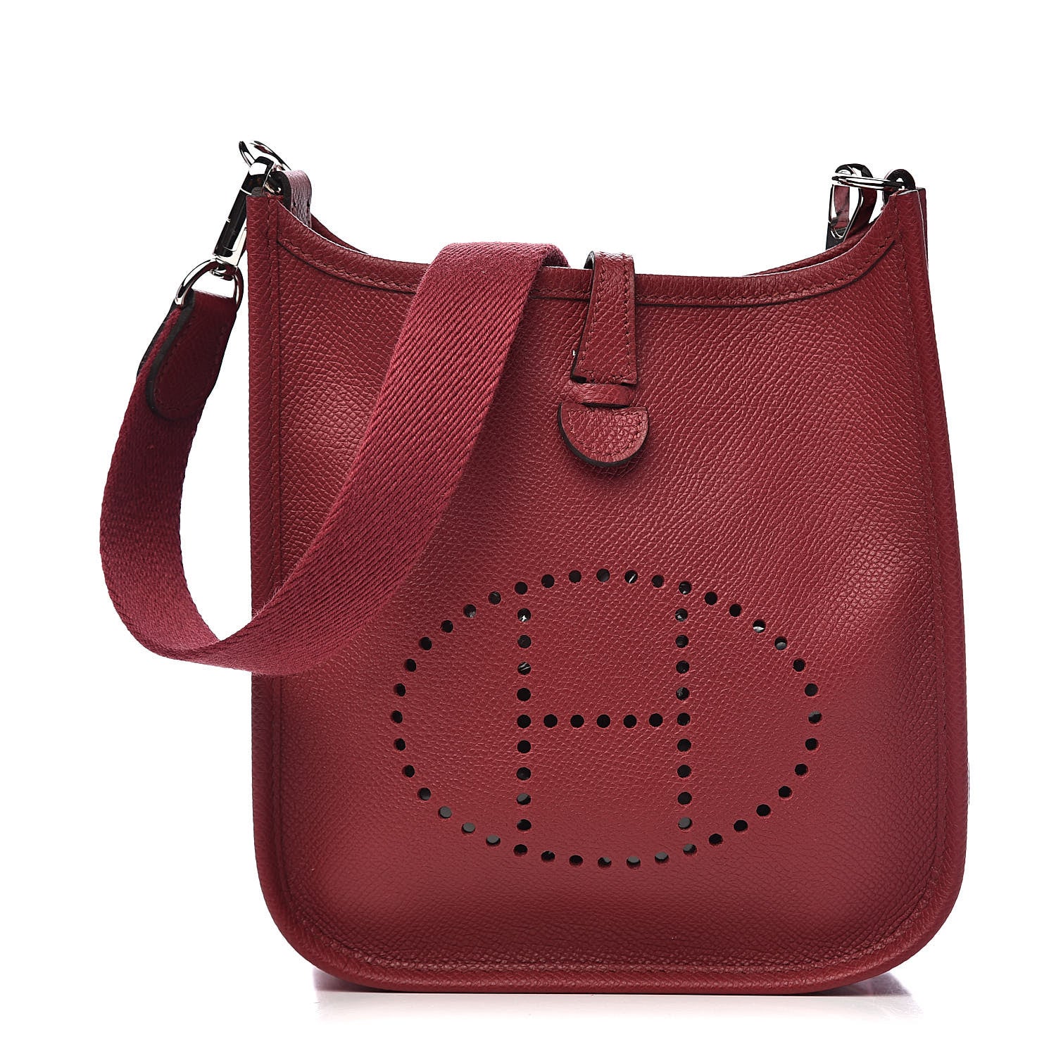 Hermes Epsom Evelyne TPM Rouge Grenat 1 of 11