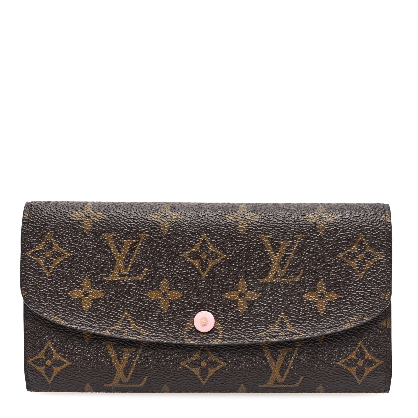 Monogram Emilie Wallet Rose Ballerine