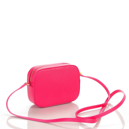 Saint Laurent Grain De Poudre Small Classic Monogram Camera Bag Bubblegum 4 of 7