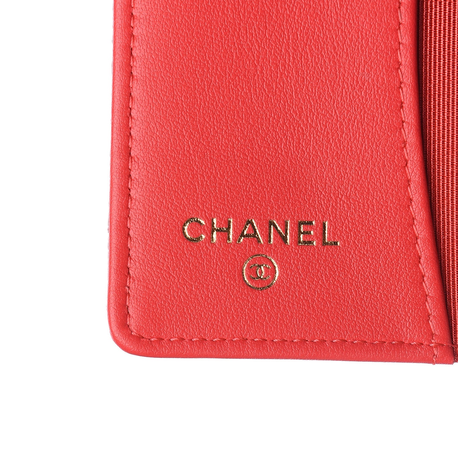 Chanel Caviar Quilted Classic 4 Key Holder Wallet Red 5 of 8