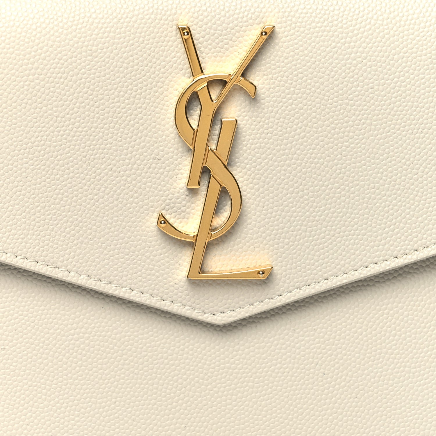 Saint Laurent Grain De Poudre Uptown Pouch Crema Soft 7 of 8