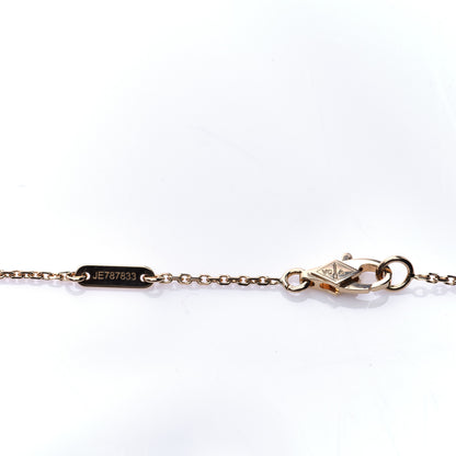 Van Cleef & Arpels 18K Yellow Gold Mother of Pearl Sweet Alhambra Pendant Necklace 5 of 7